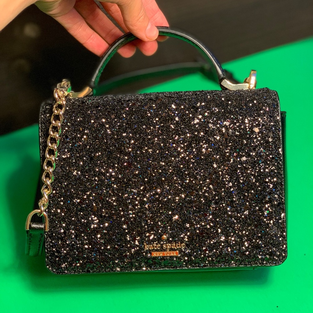 💫Kate Spade Maisie Laurel Way Glitter Crossbody💫 - Picture 4 of 8